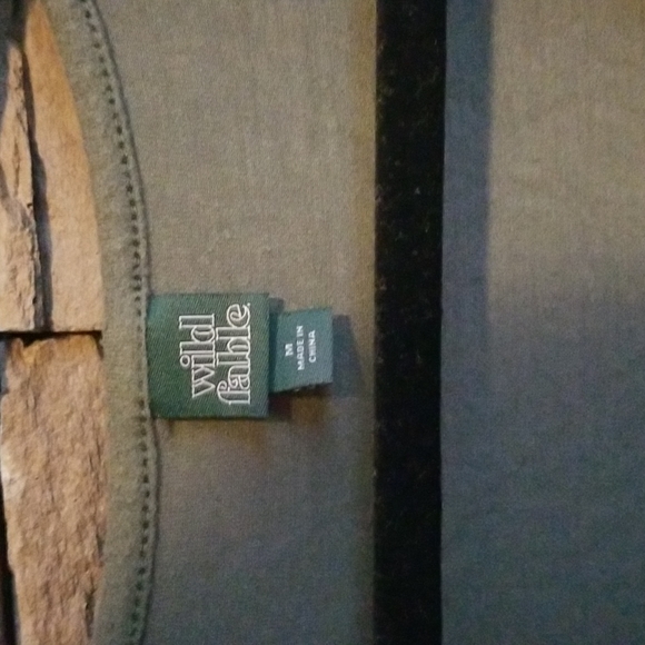 Army Green Wild Fable Dress - Picture 2 of 5